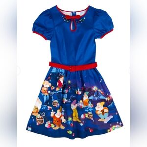 The Stitch Shoppe by Loungefly Snow White Mining Dwarfs “Lauren” Dress - Size XL